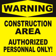 Construction Site Signs