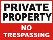 No Trespassing Sign