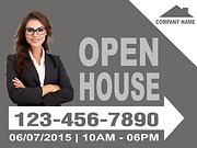 Open House Sign