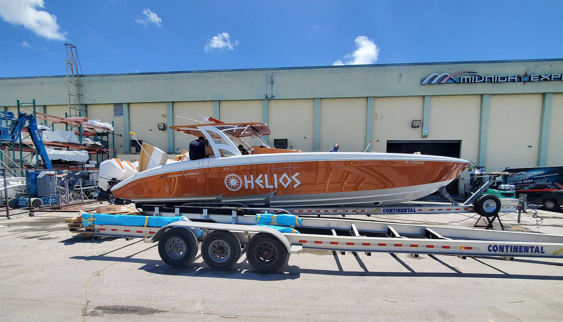 Boat wraps and graphics