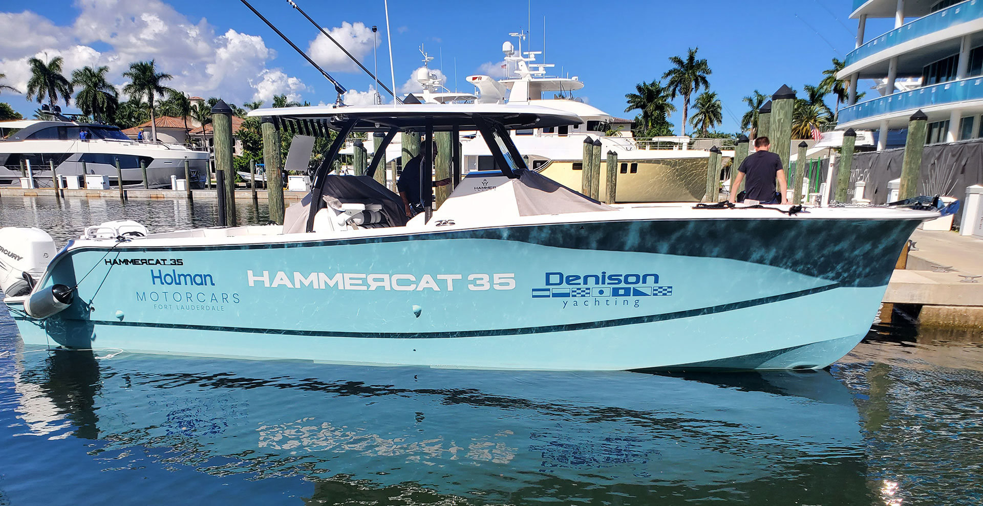 Florida Boat Wraps and Graphics